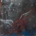 An untitled 1974 mixed-media artwork by Anselm Kiefer