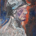 Untitled - Soldat (Sol invictus Heliogabal) portrait by Anselm Kiefer