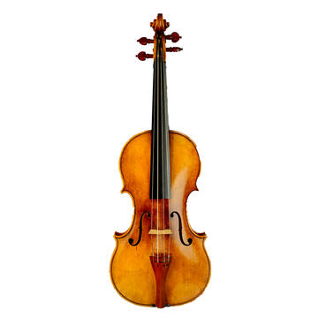 Nicolò Amati, The Alard Violin, WA1948.135 A front view of a violin made by Nicolò Amati