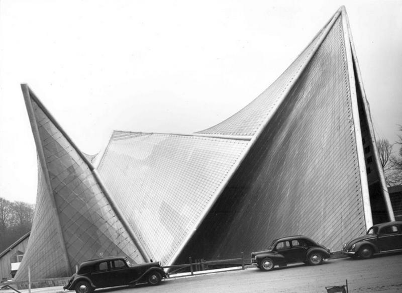 Philips Pavilion Brussels Worlds Fair 1958 Philips Pavilion Brussels Worlds Fair 1958 © FLC-ADAGP