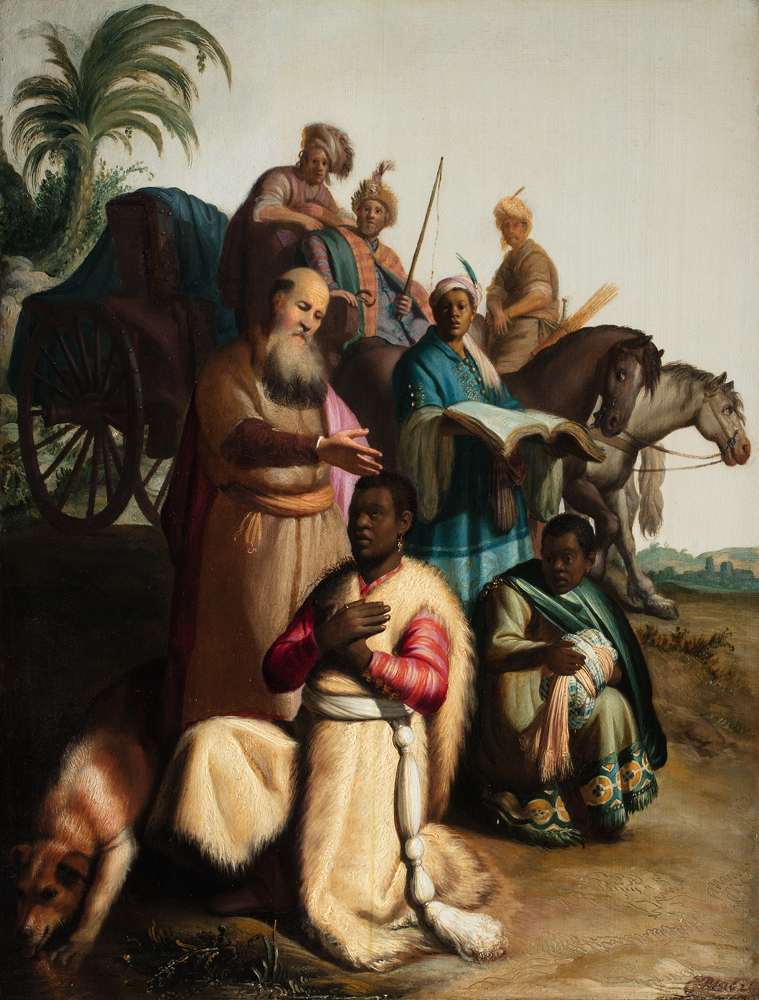 2020 Young Rembrandt Exhibition – Rembrandt, The Baptism of the Eunuch, 1626 © Museum Catharijneconvent, Utrecht