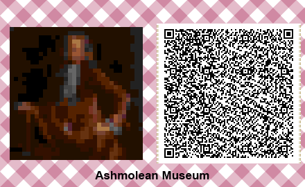 Animal Crossing Artwork – Portrait of Elias Ashmole