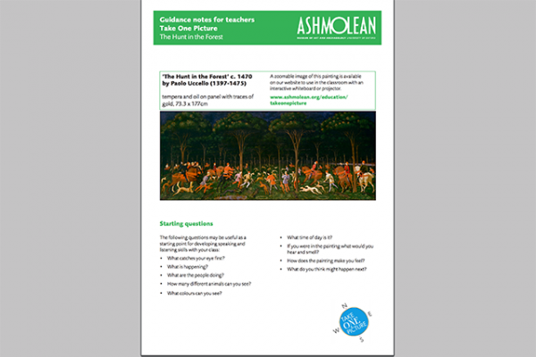 learn pdf take one picture the hunt in the forest teacher