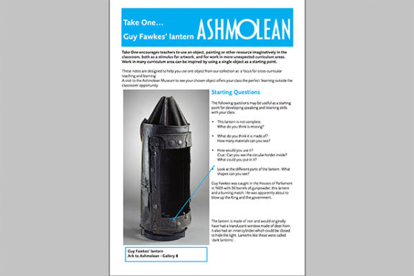 learn pdf take one guy fawkes' lantern